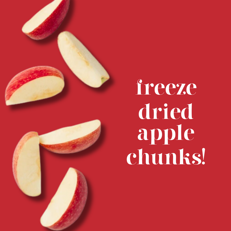 Freeze-Dried Apple Chunks
