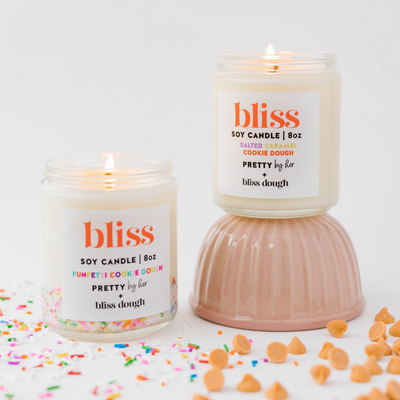 Bliss Soy Candle - Salted Caramel Cookie Dough