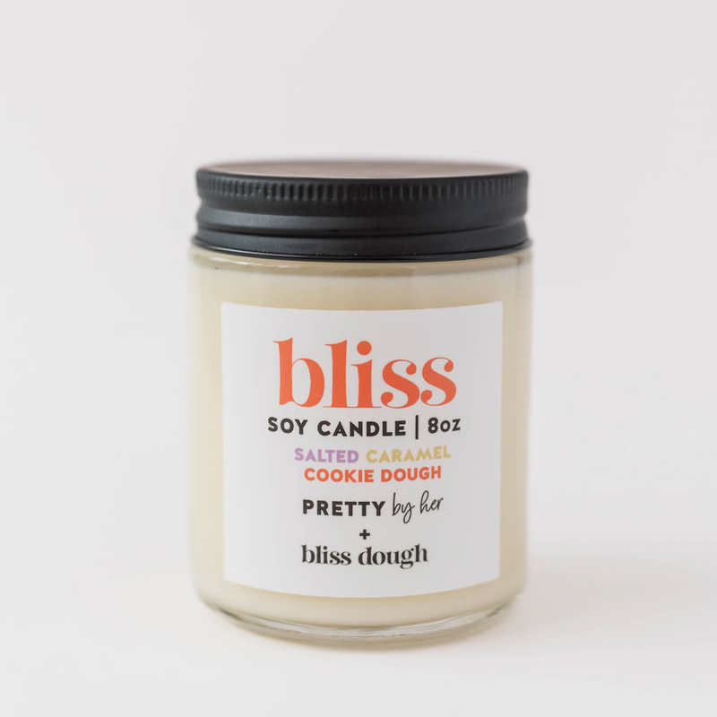 Bliss Soy Candle - Salted Caramel Cookie Dough
