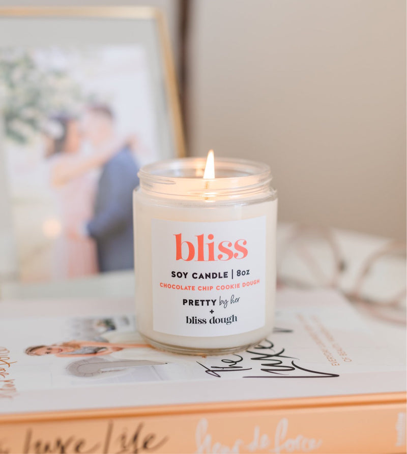 Bliss Soy Candle - Chocolate Chip Cookie Dough